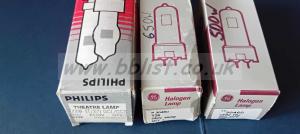 THEATRE LAMPS 650 w 500w bulbs