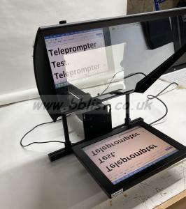 Autocue 12" Broadcast Teleprompter Complete Kit