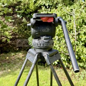Sachtler Video 18P Fluid Head, Carbon Tripod & Sony plate 