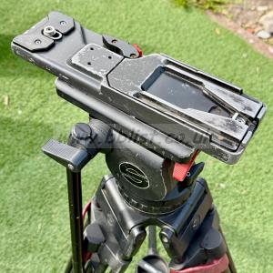 Sachtler Video 18P Fluid Head, Carbon Tripod & Sony plate 