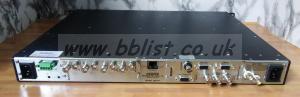 Evertz 1u Frame (1x 3G Dual Timecode Processor/HD Embedder 