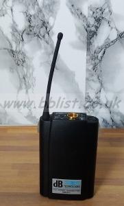 DB  Technologies  UHF 860P Pocket Transmitter