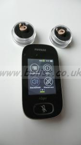 Phonak Roger Earpiece x 2 plus Roger Touchscreen Mic 