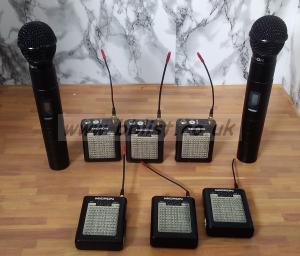 Micron 700 series (8 channel TX/RX Radio Mic system)