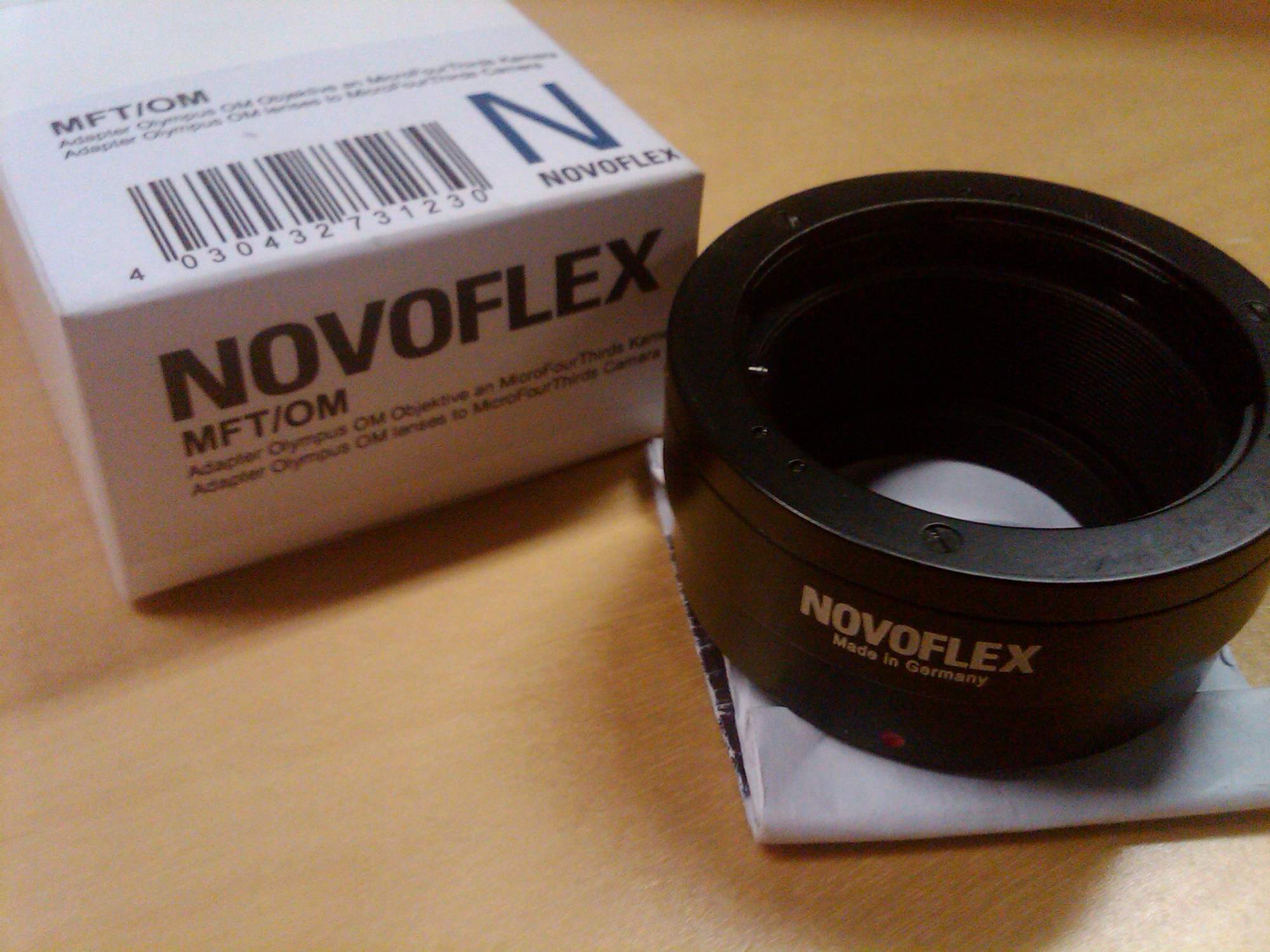 AS NEW Novoflex MFT/OM Adapter