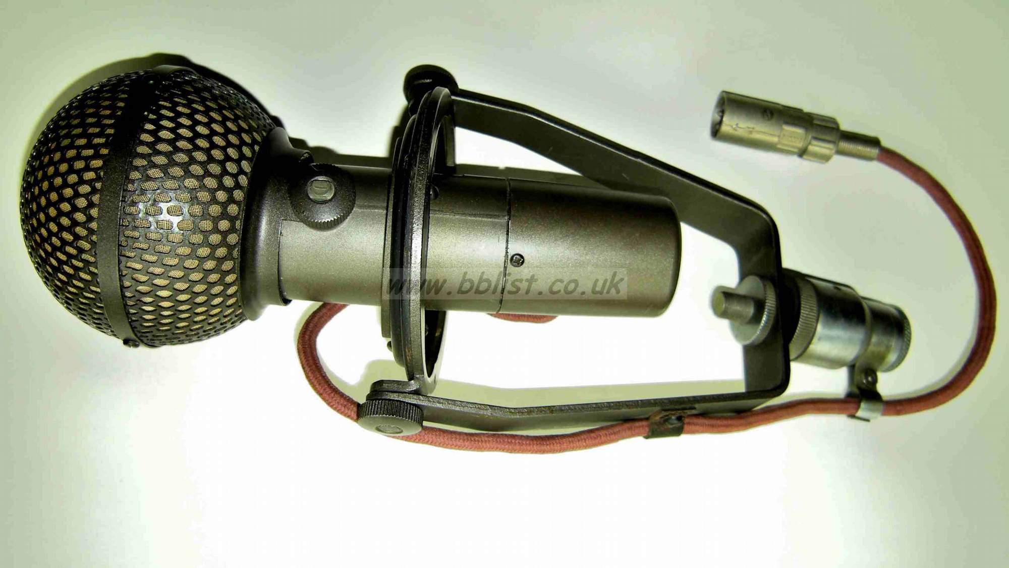 RCA BK-5A ribbon mic RCA BK-5A, shockmount, windshield