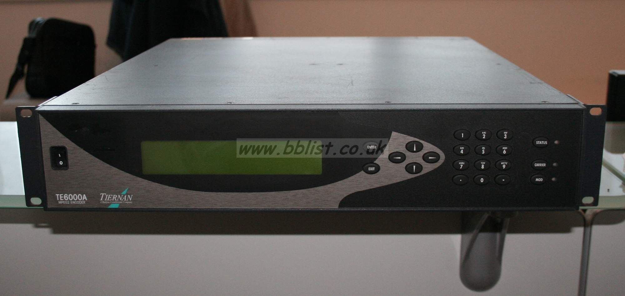 Encoder MPEG 2 4:2:2 Tiernan TE6000A