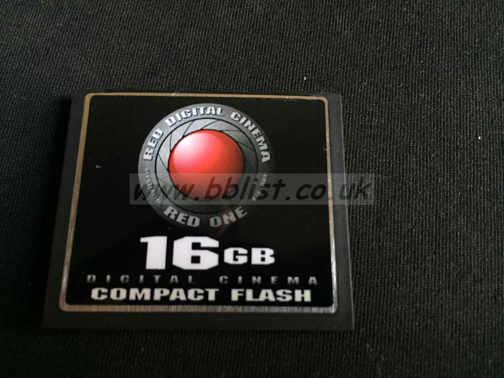 Red One CF Card 16gb