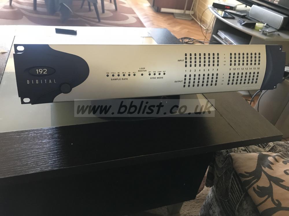 Digidesign 192 digital audio interface