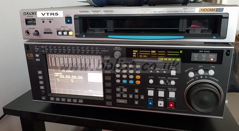 SONY SRW 5000 WITH 3 OPTIONS BOARDS