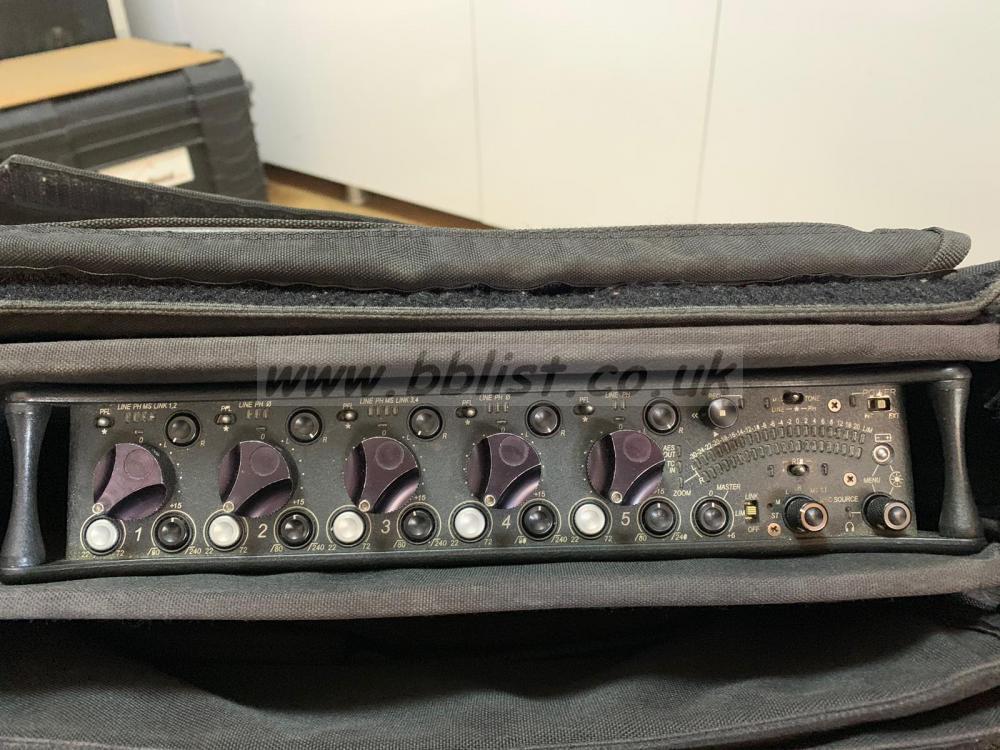 3 off USED SOUND DEVICES 552 SOUND MIXERS,CASES AND CABLES S 3 off USED SOUND DEVICES 552 SOUND MIXERS,CASES AND CABLES S