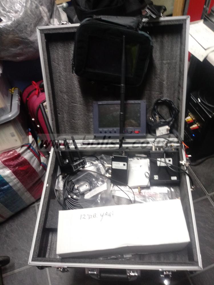 Black box S.D. wireless ,video ,audio, transmitter reciever