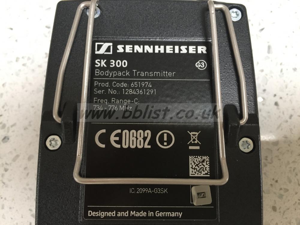 Sennheiser EW 300 G3 Transmitter Sennheiser EW 300 G3 Transmitter