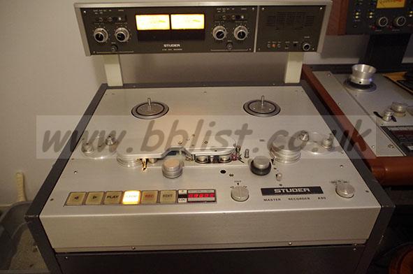 Studer A80RC / A820 / A812 / A810 two-track master recorders