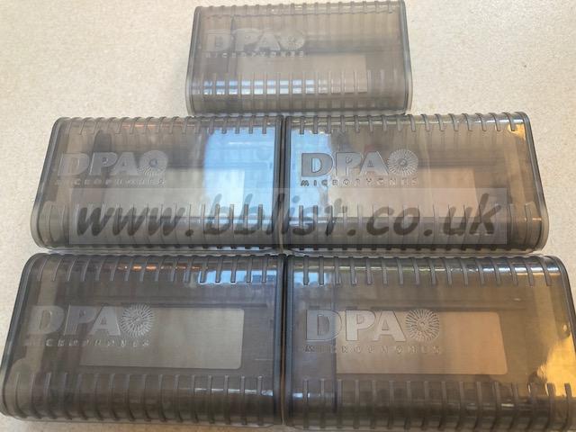 5 x DPA Microphone Boxes - New