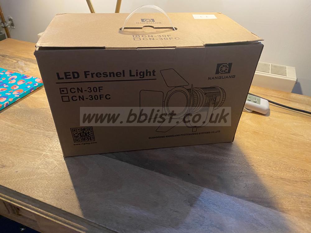 Nanguang CN-30F Daylight LED Fresnel One of 20 new sealed units