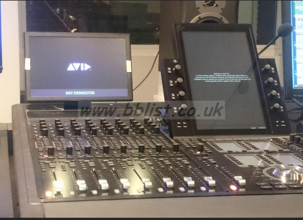 Avid Pro Tools S6 Mixing Console M40/8/5D,+frame & vesa arm