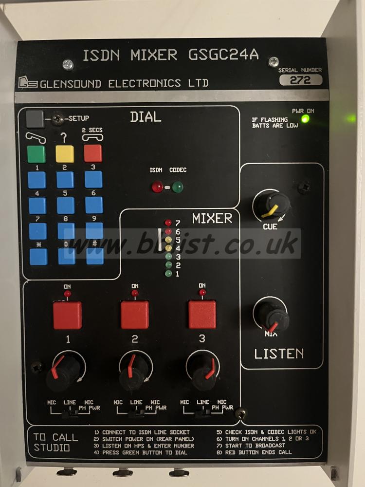 Glensound ISDN Mixer GSGC24A