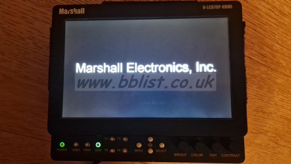 marshall vlcd70p 7" Monitor