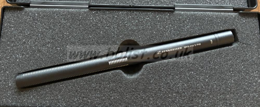 Sennheider MKH418-s stereo shotgun microphone