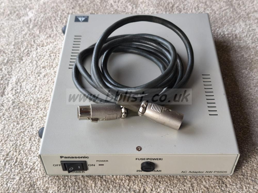 Panasonic AC to DC Power Adaptor for Broadcast Cameras