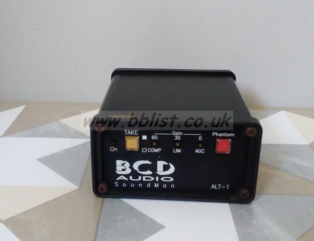 BCD Audio soundman ALT-1 Mic Pre-amp
