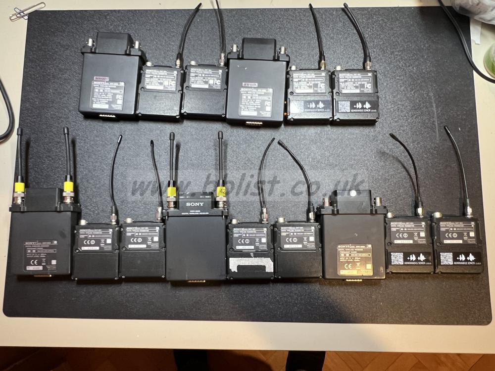 SONY DWX wireless system