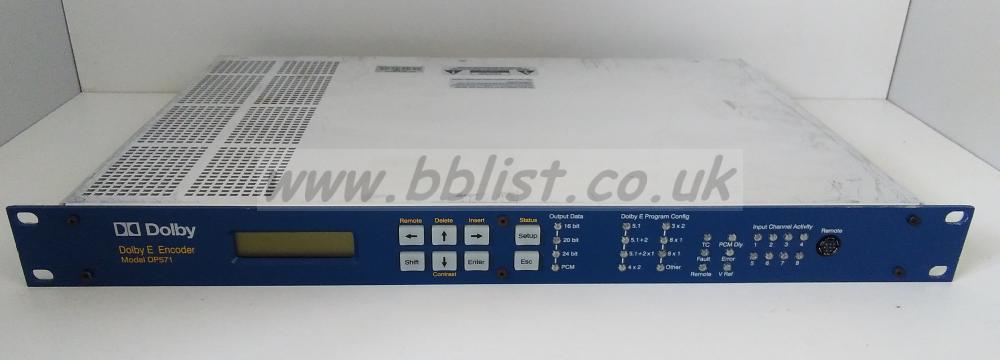 Dolby DP-571 Dolby E Decoder (ref-2)