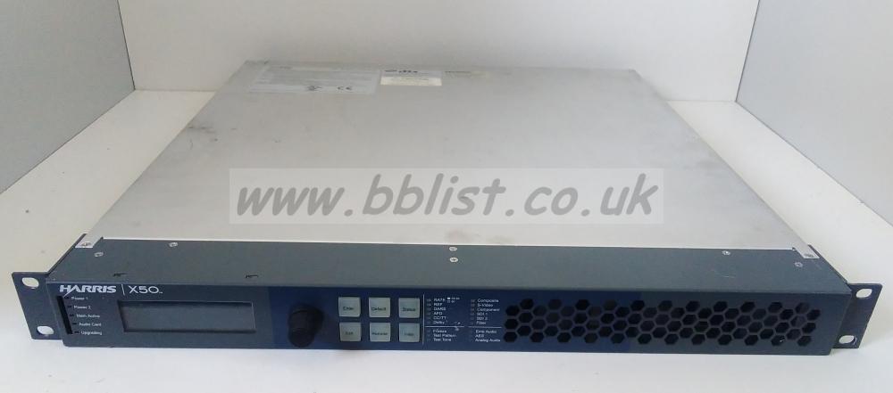 Harris X50 3G Frame Synchronizer Up/Down Cross Converter