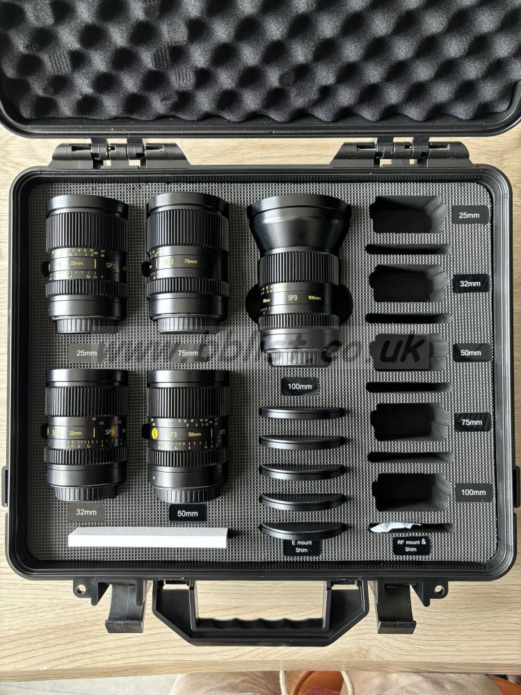 Cooke SP3 set Leica M and E-Mount