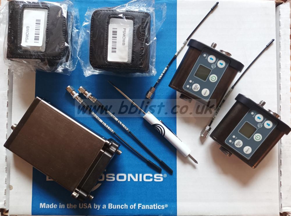 Combo Lectrosonics SRC-A1-2 x SMDWb