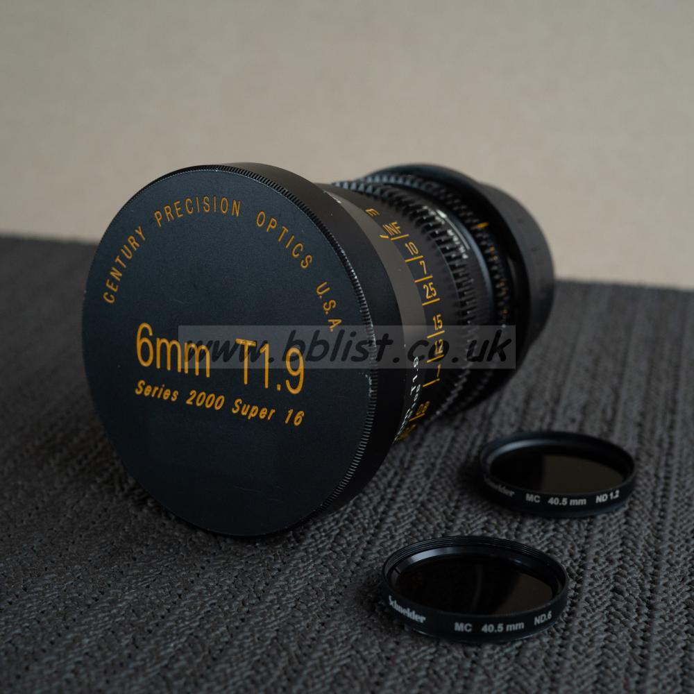 Century Precision Optics 2000 6mm T1.9