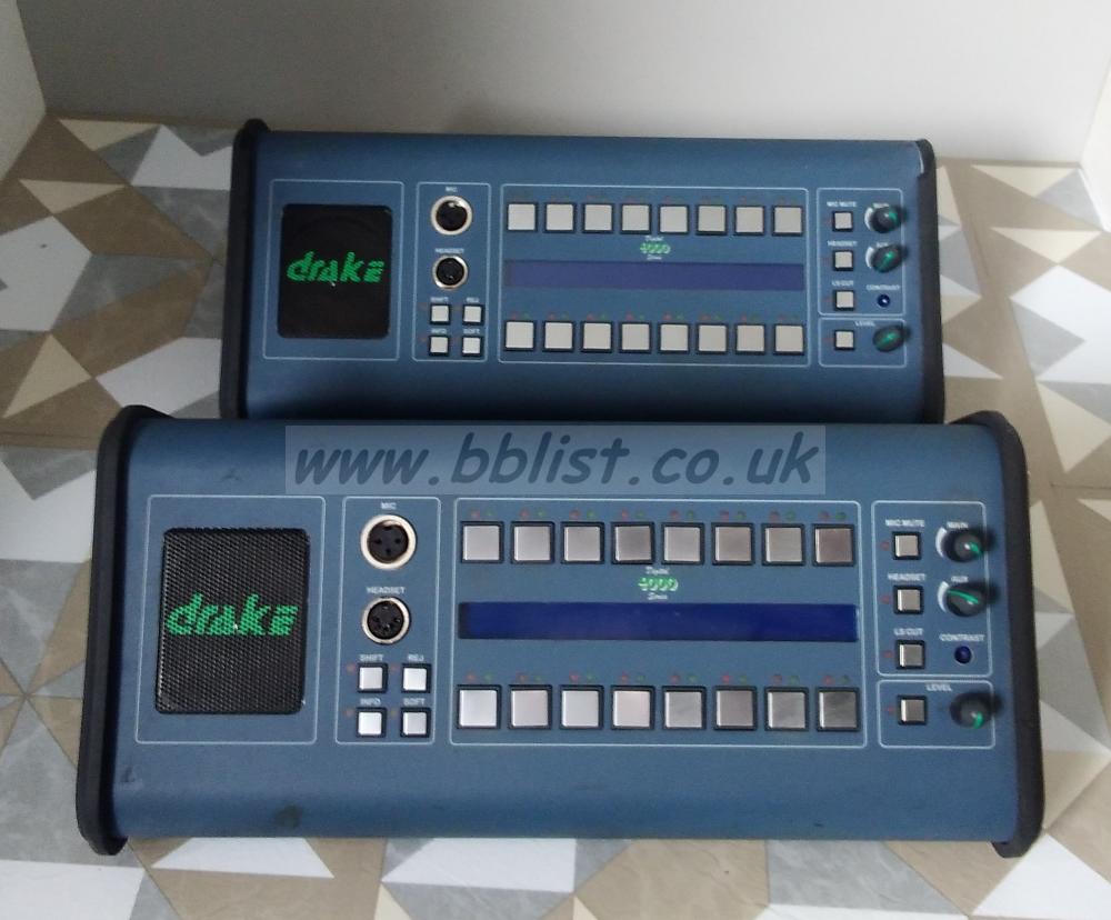 2x Drake/Clearcom PD-4294  Desktop Intercom Panels