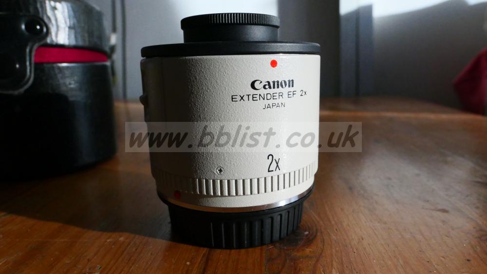 CANON EF 2x LENS EXTENDER