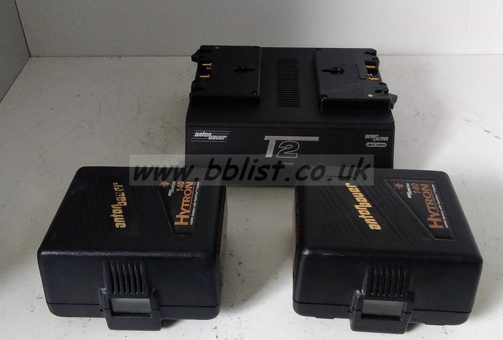 Anton Bauer T2 Battery Charger + Battery (Flight Case)