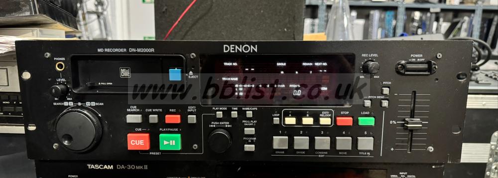 Denon DN-M2000R Professional MiniDisk Recorder