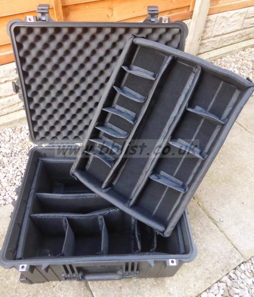 Peli 1620 Trolley Case With Dividers