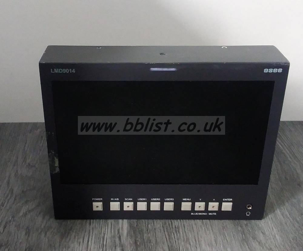 Osee 9.4inch  LMD9014 HDSDI  monitor(audio,Waveform,Options