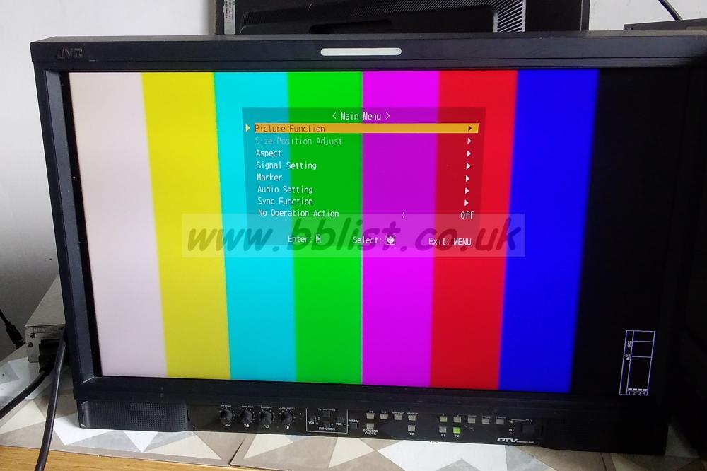 JVC DT-E21L4 HDSDI LCD Video Monitor