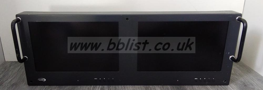 Vutrix DPTPSHDSDI Twin 9inch LCD Monitors