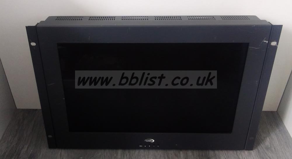Vutrix 17inch Quad LCD HDSDI Broadcast Monitor rackmount