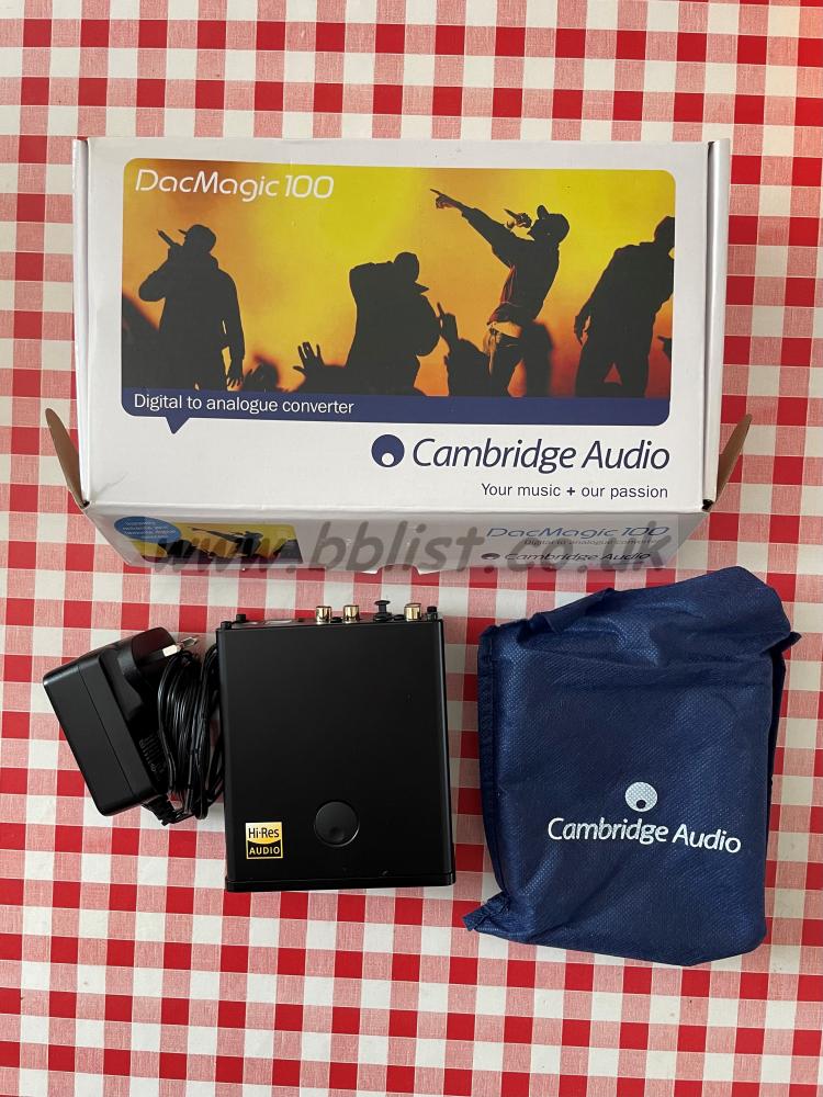 Cambridge Audio DacMagic 100 DAC Cambridge Audio DacMagic 100 DAC =Rarely used=