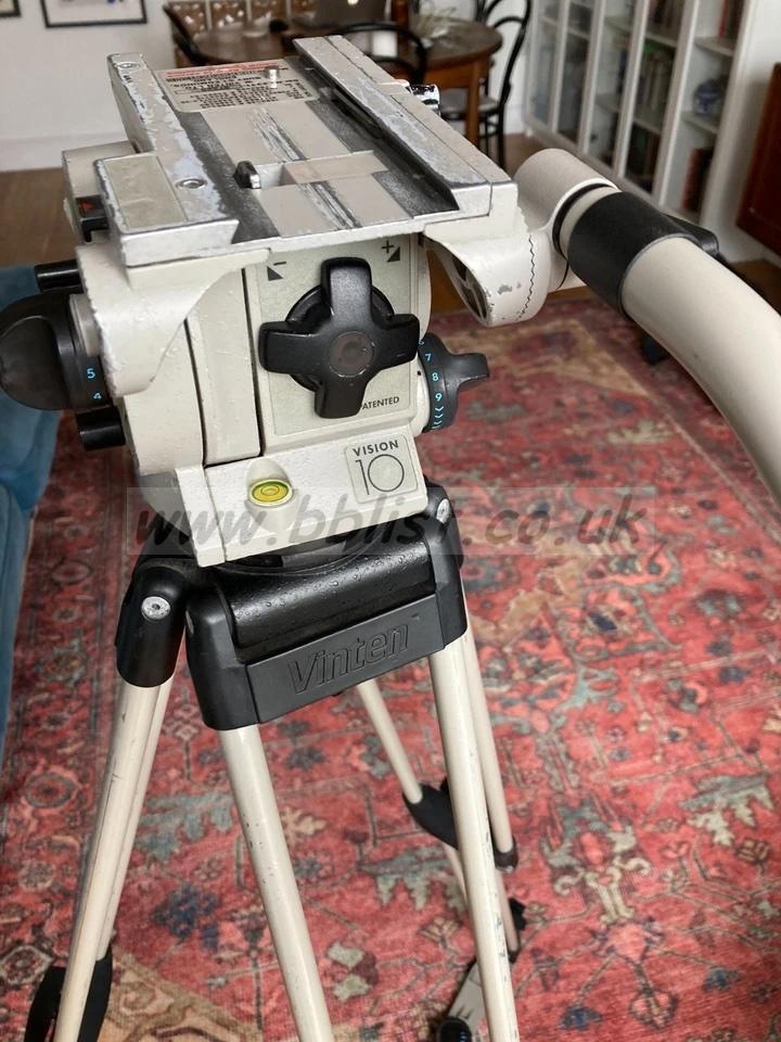 Vinten Vision 10LF Fluid Head with Vinten Tripod