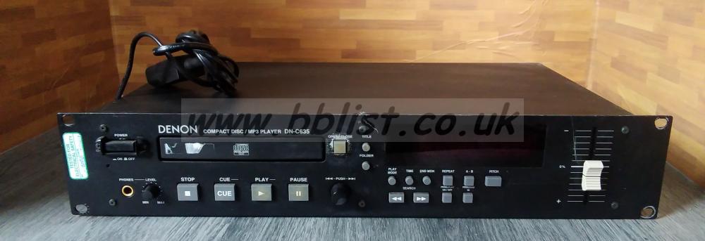Denon DN-C635 Professional CD player