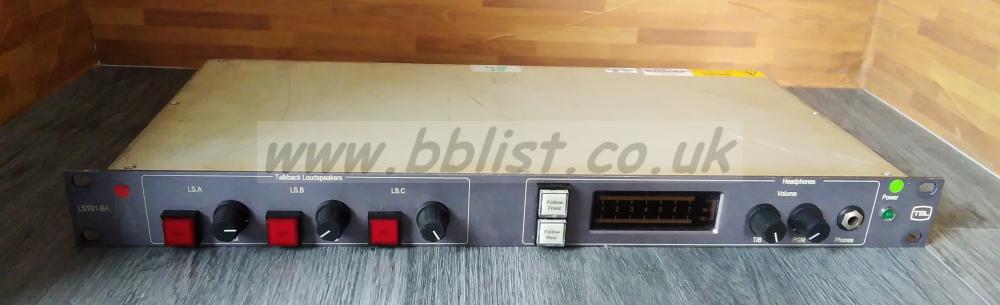 TSL  LSTB1-BA Audio Speaker Monitor Unit