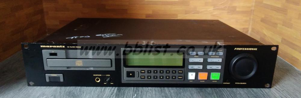 Marantz PMD-340 Professional CD player