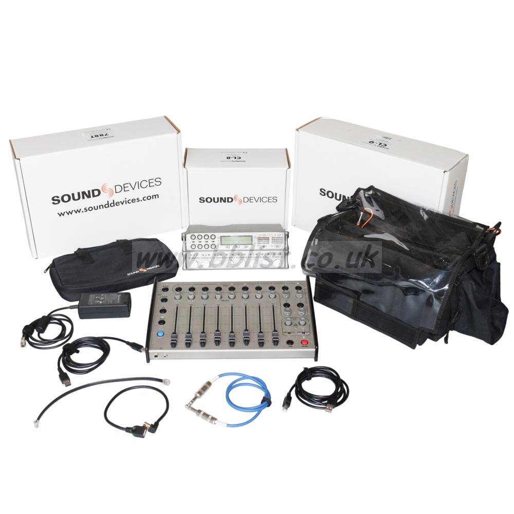 Sound Devices 788T + CL8 + CL9 recording kit