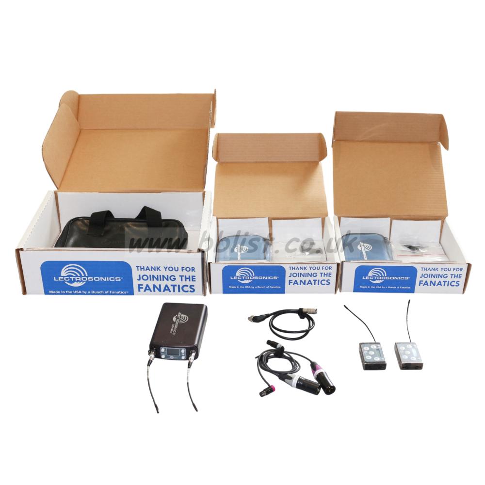 Lectrosonics DCR822 + 2x SSM wireless kit
