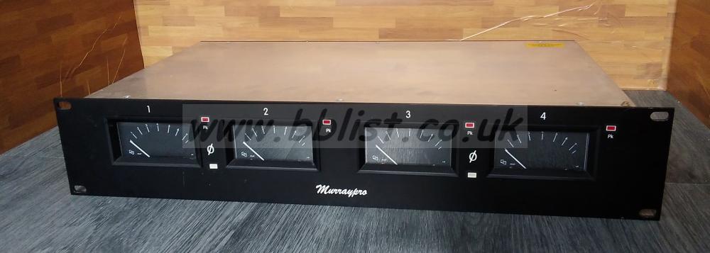 Murraypro Quad PPM Audio Monitor