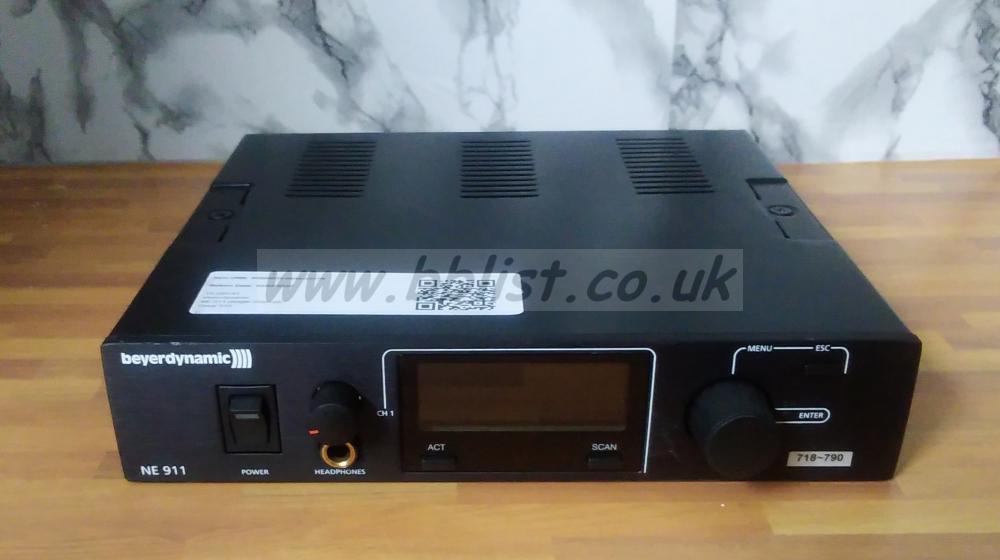 Beyer Dynamic  NE-911 True Diversity UHF wireless receiver